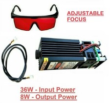 36W Blue Laser Head Module Kit
