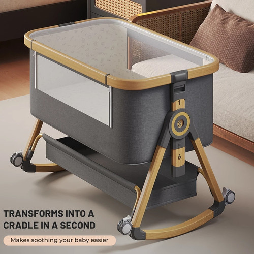 Baby bedside crib - in, crib,6