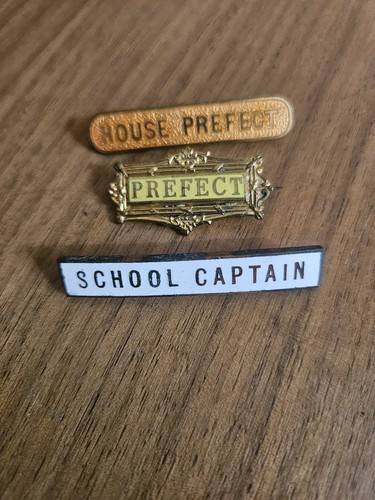 Vintage school badges lot - badges,