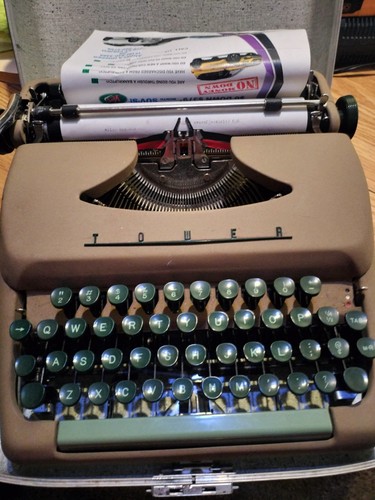 Tower type writer - tower,
