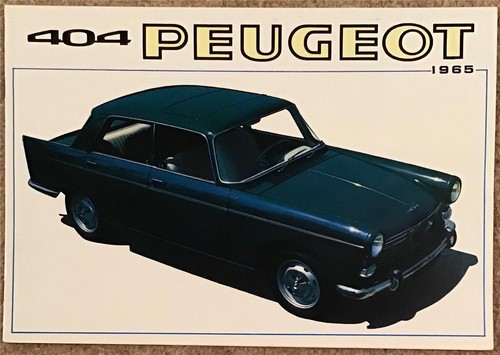 Peugeot 404 car - car, sales