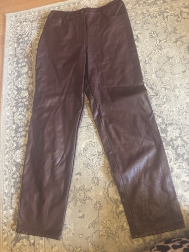 Animal faux leather - animal, trousers