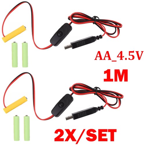 2pc set 5v - aa, battery