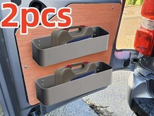 2PC Caravan Camper Van Storage Pocket Boxes for Tool Storage Van Racking Ratchet