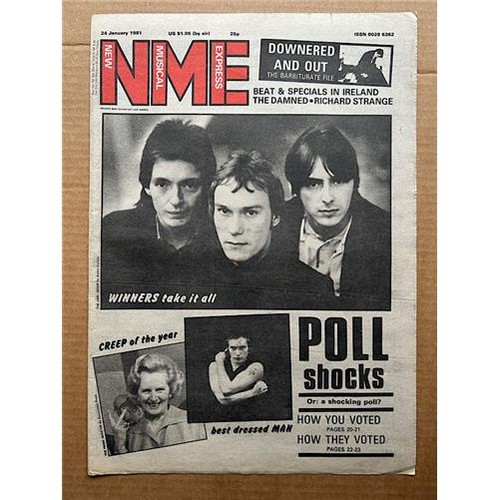 Jam 1981 nme cover - nme, poster
