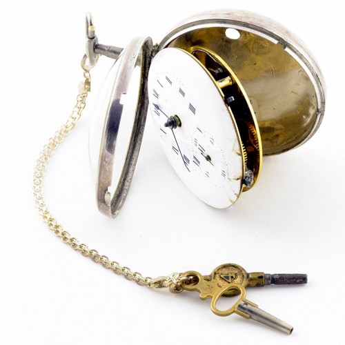 06061 pocket watch silver - pocket, watch.