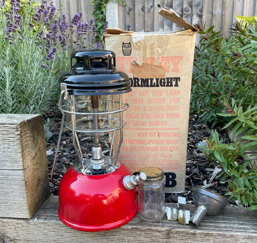 Vintage tilley lamp x246b red - vintage,