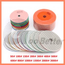 Diamond Polishing Pads 3 inch 4 inch Wet/Dry Granite Stone Glass Concrete Marble