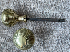 Brass Beehive  Door Knobs