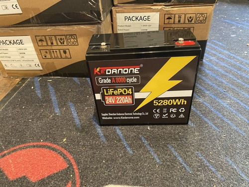 24v 220ah lifepo4 battery - 24v,