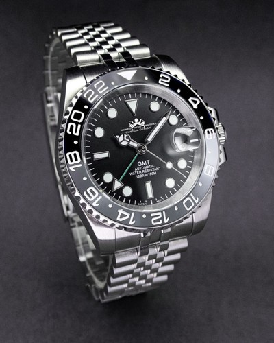40mm black grey gmt - black,