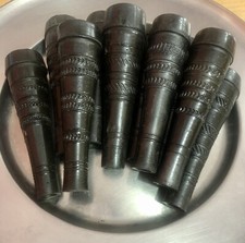 5 PC 3" Handmade Clay Chilam