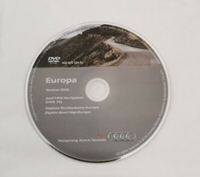2018-2019 Audi MMI 3G BASIC SAT NAV DISC NAVIGATION MAP DVD UK&West Europe