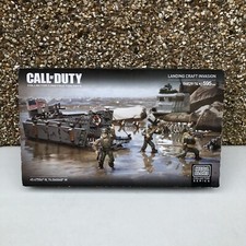 Mega Bloks MB 06829 Call of Duty Landing Craft Invasion WWII VHTF D-DAY NORMANDY