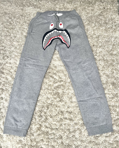 Bape mens shark joggers - bape,