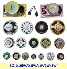 8Ω 0.25W/0.5W/1W/2W/3W Small