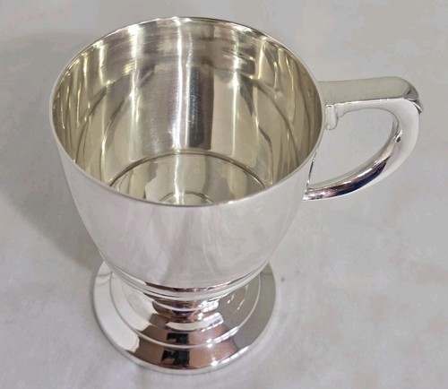 Antique sterling silver mug - antique, /