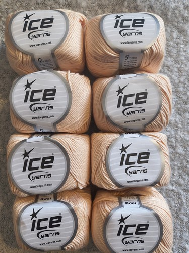 Wool yarn ice - &,