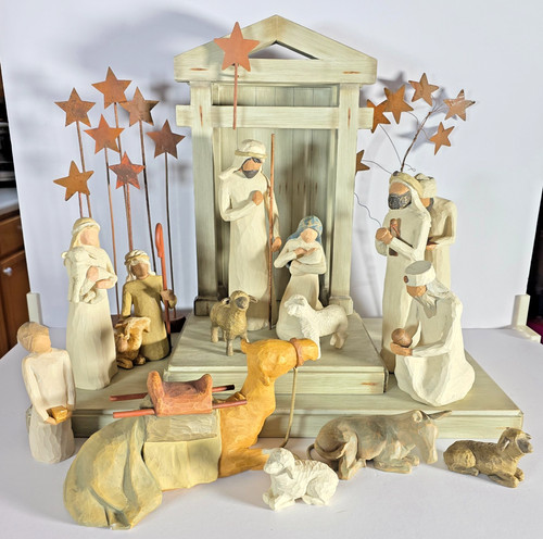 Willow tree nativity set - tree, w/
