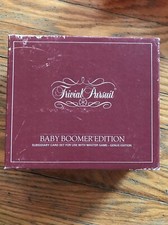 TRIVIAL PURSUIT Baby Boomer Edition/Subsidiary Card Set/Master Game Family Fun
