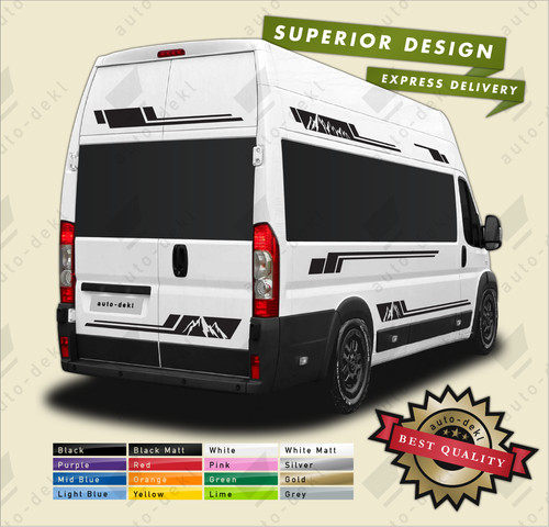 Mountain stripe stickers - stripe, for