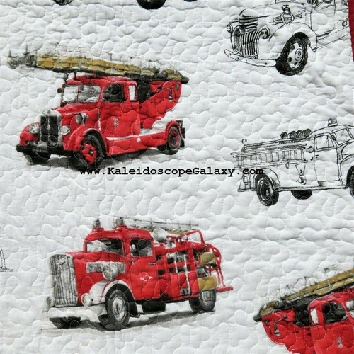 Piece fire truck - 7, full/queen