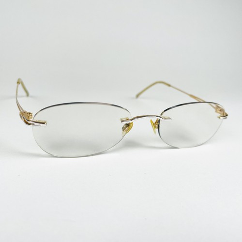 Silhouette eyeglasses gold - eyeglasses,