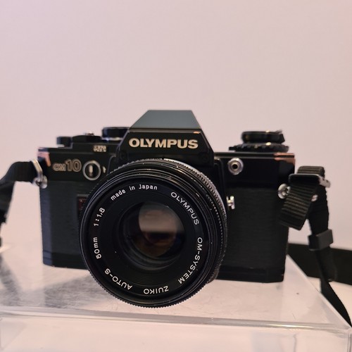 Olympus om10 quartz slr - olympus,