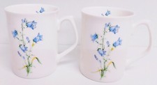 Bluebell Mugs Set 2 Fine China