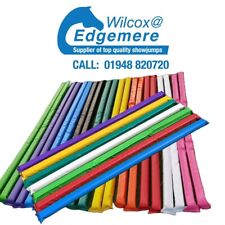 Set of 4 Show Jump Soft pole Flexi 3m - Training Pole - Made in UK