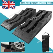Motorhome Caravan Trailer Levelling Ramps Chocks Wheel 3 Step Leveller HD 5 Ton