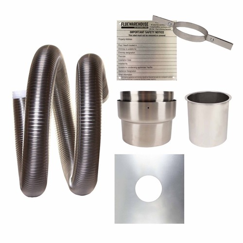 Flexible flue liner - flexible,