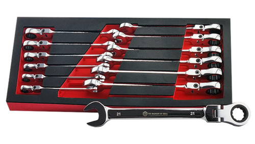 Flexi ratchet spanner set - ratchet,