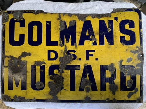 Early genuine colemans - colemans, f