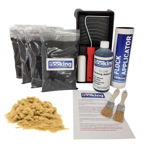 Flocking kit sand beige - sand, large