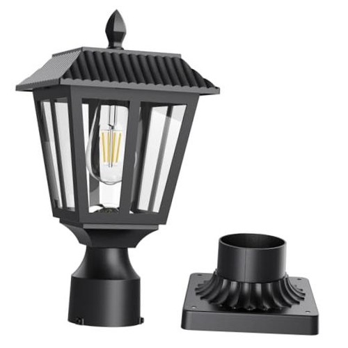 Solar post lights dusk - solar, lights,
