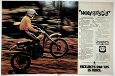 Suzuki RM-125 Vintage Print