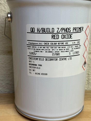 Zinc phosphate primer red - zinc,
