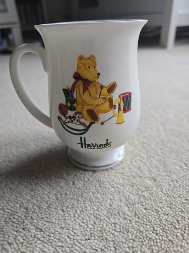 Vintage harrods christmas mug - christmas,