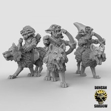 Goblin Wolf-Rider Miniature