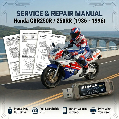 Honda cbr250r cbr250rr 1986 - cbr250rr,