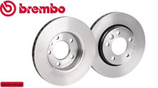 BREMBO 2x Brake Discs Vented