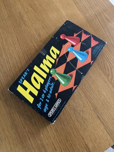 Vintage spears halma board - vintage,
