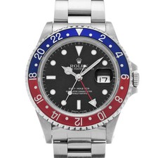 ROLEX Gmt-Master 16700 Black Case Size 40×40mm Men's Used Watch #1011014