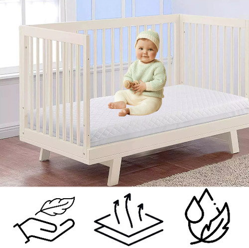 Cot bed mattress - bed, breathable