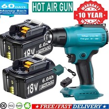 Cordless Heat Gun Electric for Makita 18V 6.0/8.0Ah Battery Baking Gun Car Film