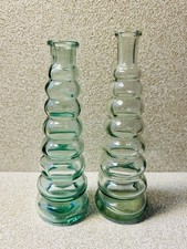 Bubble Clear Glass Bottles