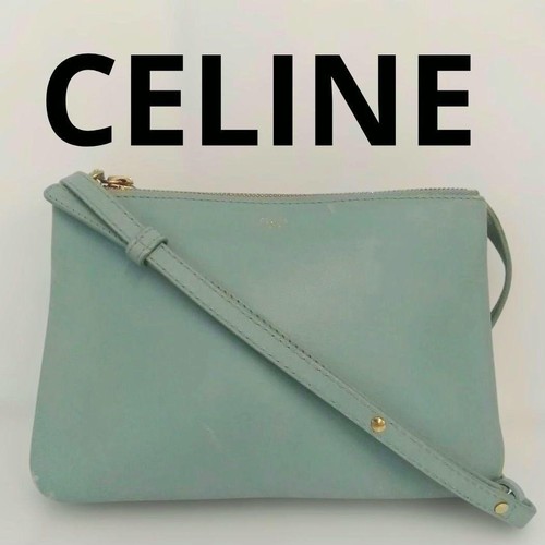 Celine trio leather shoulder - celine,