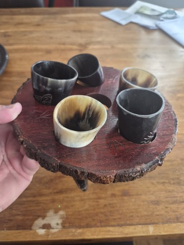 Horn drinking cups - horn,