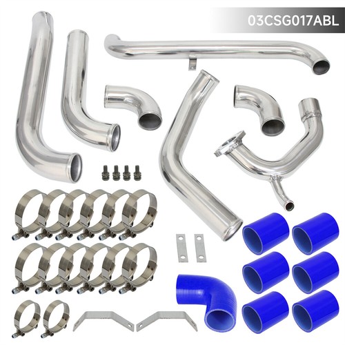 Intercooler piping blue - intercooler, &